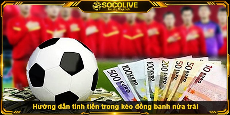 Hướng dẫn tính tiền trong kèo đồng banh nửa trái